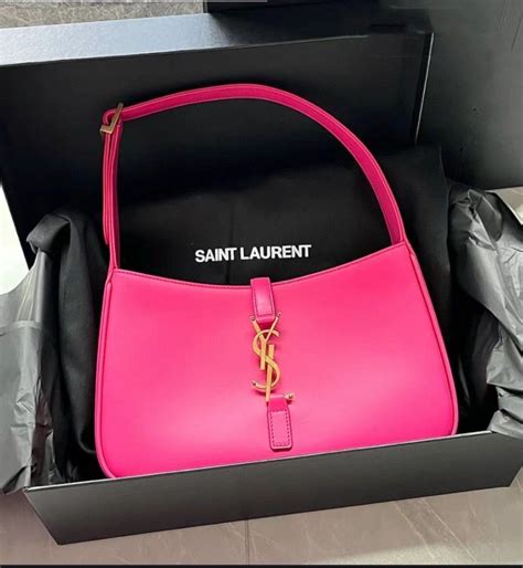 hot pink ysl bag|YSL pink sling bag.